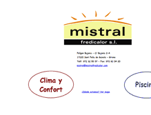 Tablet Screenshot of mistralfredicalor.com